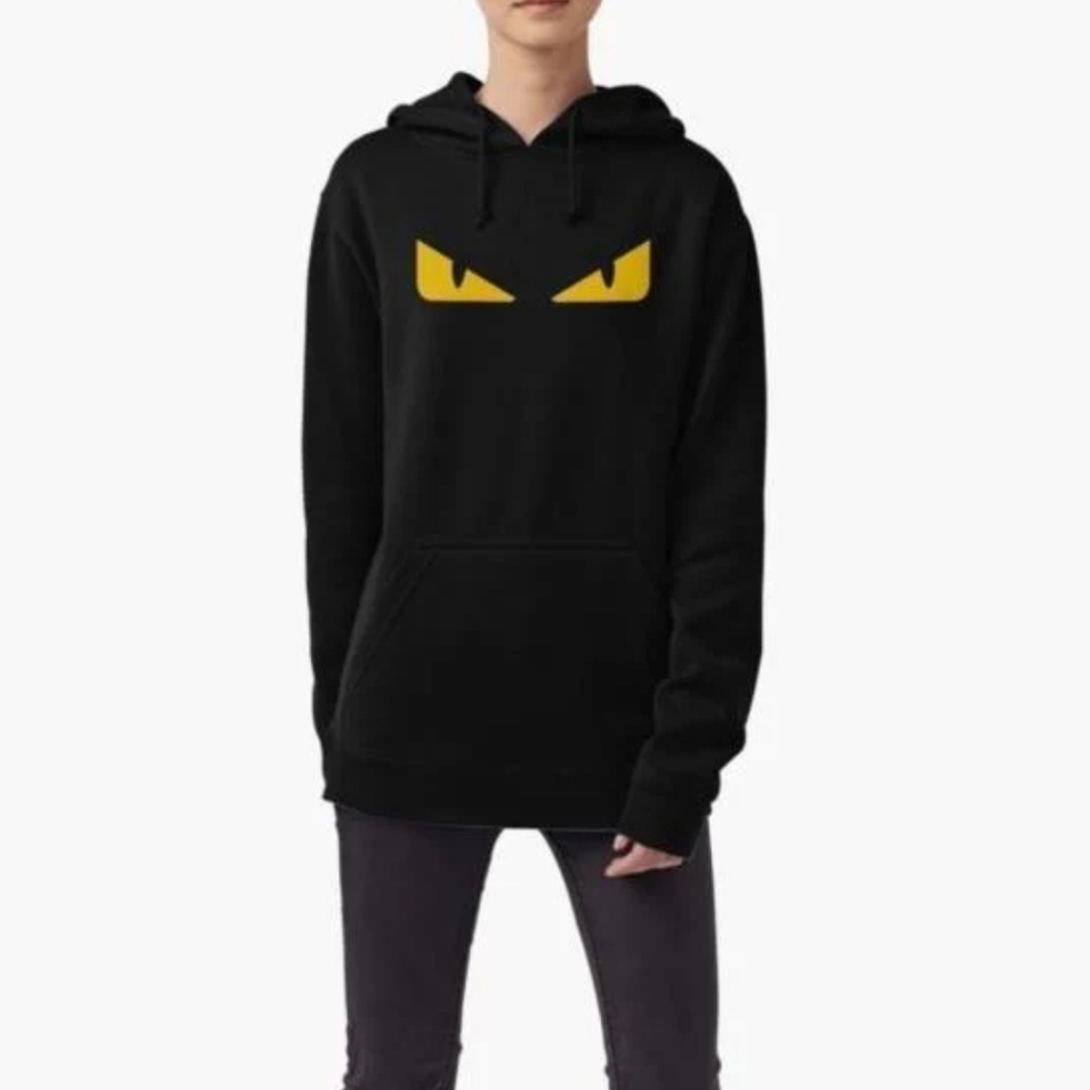 Fendi Monster Eyes Hoodie Size Medium Italy